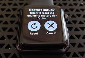 Image result for Apple Watch S8 Reset View