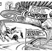 Image result for Seahawks-49ers Cartoons