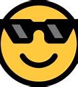 Image result for Yellow Sunglasses Emoji