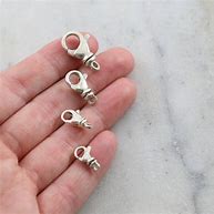 Image result for Sterling Silver Swivel Lobster Clasp