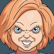 Image result for Chucky Drawing Easy