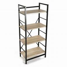 etagere metal etagere metal noir bois 4 niveaux versa 20880011 etagere metal etagere metal noir bois 4 niveaux versa 20880011