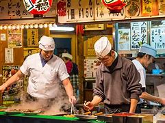 Image result for Osaka Food Stalls