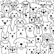 Image result for Doodle Dog Illustration