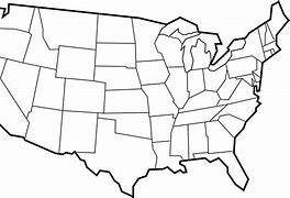 Image result for Editable Blank US Map