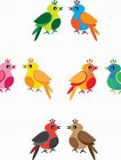 Image result for Rainbow Bird Png Cartoon
