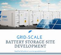 Image result for Grid-Scale Battery Storage