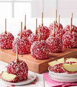 Image result for Valentine Candy Apples