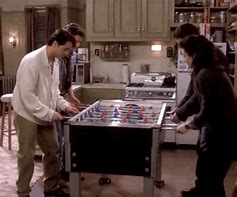 Image result for Friends Foosball Table