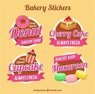 Image result for Bakery Stickers for Product