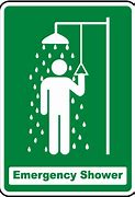 Image result for Emergency Shower Symbol