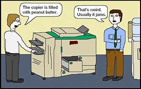 Image result for Funny Office Printer Clip Art