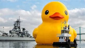 Image result for World's Biggest Rubber Duck