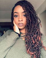 Image result for Coily Hair Twists