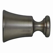 Image result for Pewter Curtain Rod Finials