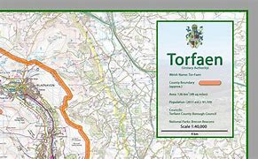 Image result for Torfaen Ward Map