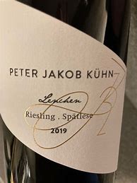 Peter Jakob Kuhn Riesling Oestricher Lenchen Spatlese 的图像结果