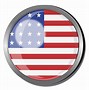 Image result for American Flag Circle