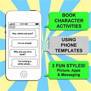 Image result for Character Cell Phone Activity