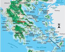 Image result for Best Greek Islands Map