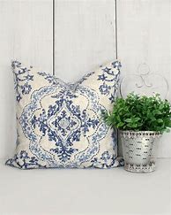 Image result for 22X22 Pillow Covers Blue