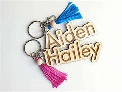 Image result for Name Keychains