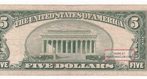 Image result for Five Dollar Silver Certificate