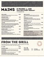 Image result for Carnarvon Arms Teversal Menu