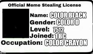 Image result for Meme Stealing Card