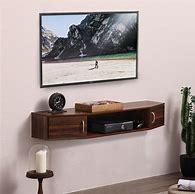 Image result for Floating TV Shelf for Wall