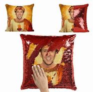 Image result for Nick Cage Sequin Pillow