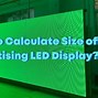 Image result for LED Screen Size Chart