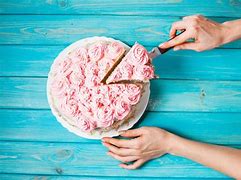 Image result for How to Cut a Round Cake into 20 Pieces