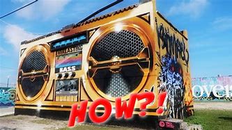 Image result for Giant Boombox