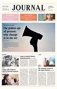 Image result for Tabloid Newspaper InDesign Template