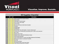 Image result for Cold Room 5S Checklist