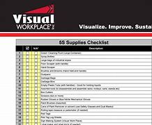 Image result for 5S Workplace Checking