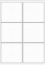 Image result for Labels 6 per Page Template