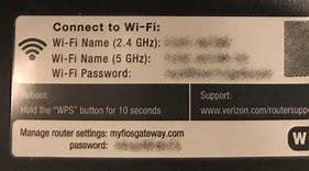 Image result for Verizon FiOS Router Password