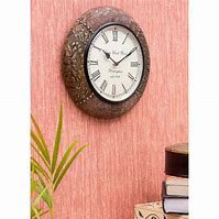 Image result for Shiny Brass Wall Clock