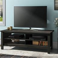 Image result for Black Flat Screen TV Stand