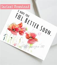 Image result for Feel Better Cards Printable