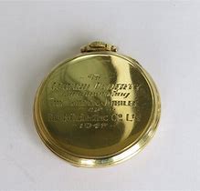 Image result for Vintage Longines Gold Short Stem Pocket Watch