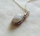 Image result for Moonstone Crystal Necklace