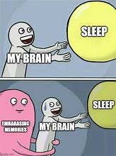 Image result for Brain Memories Sleep Meme
