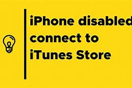 Image result for iPhone Is Disabled Connect to iTunes Open
