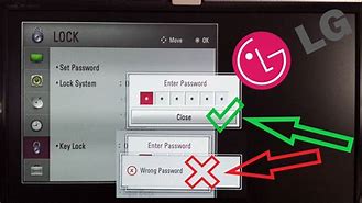 Image result for How to Reset the Password in the LG TV