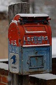 Image result for Old-Fashioned Mailbox