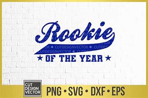 Image result for Rookie of the Year Vinyl Lettering