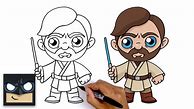 Image result for Obi-Wan Kenobi Drawing Easy